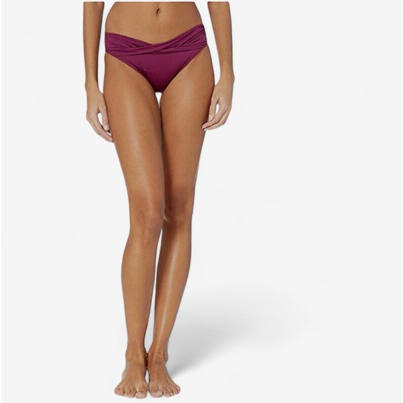 Seafolly Twist Band Hipster Full Coverage Bikini Bottom - Picture 12 of 12